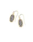 Kendra Scott Lee Drop Earrings for Women Fashion Jewelry Gold-Plated Platinum...
