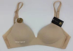 Nuevo con etiquetas sujetador camiseta wacoal 852281 ""Ultimate"" lateral suave, inalámbrico, beige - Imagen 1 de 9
