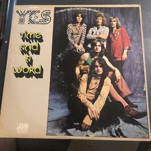 Yes TIME AND A WORD Atlantic SD 8273 Richmond Pressing VG++ - Imagen 1 de 9
