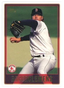 1997 Topps Roger Clemens Boston Red Sox #370 - Picture 1 of 2
