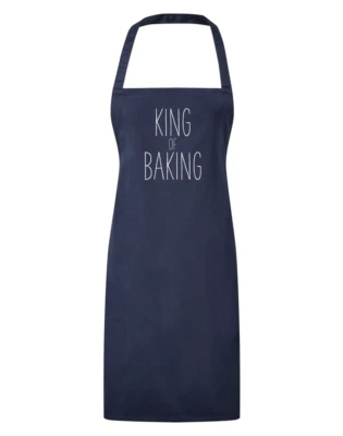 PREMIER König der Backschürze Backen Kochen dünne Schrift Geschenk