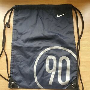 Vintage classic Nike t90 total 90 gym bag drawstring bag Football Sports Bag Y2K