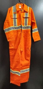 PIP Men's Hi-Vis Safety Unlined Coveralls works year-round Size L - Picture 1 of 6