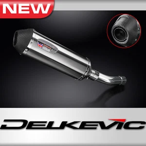 Suzuki GSF1250 Bandit 2007-16 Slip On 13.5" X-Oval Stainless Exhaust Muffler Kit - Picture 1 of 5