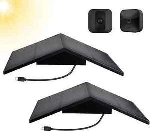 2er Pack Solarpanel kompatibel mit Blink Outdoor, Blink Outdoor (3. Gen) & Blink - Bild 1 von 3