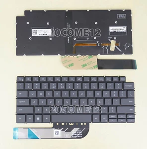 New for DELL Vostro 3400 3401 3405 of year 2021 Keyboard Backlit US Black - Afbeelding 1 van 2