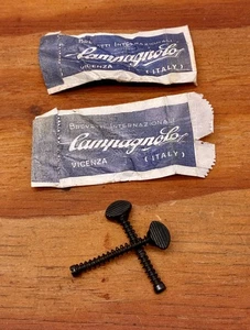 NOS Campagnolo Dropout Adjustment Screws, Springs, Wing Nuts- #302/1 1970's 80's - Picture 1 of 4