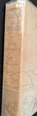 The Grapes Of Wrath by John Steinbeck 1939 Edition Viking #7P1P - Imagem 1 de 4