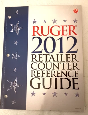 RUGER 2012  RETAILER COUNTER REFERENCE GUIDE - Image 1 of 4