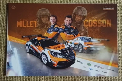 Carte Rallye Automobile Porsche 992 Gt + Tony Cosson - Photo 1/2