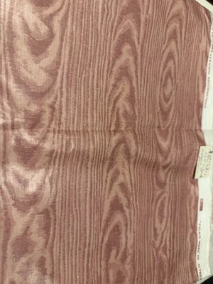 Waverly Palace MOIRE Decoración del Hogar 100% TELA DE ALGODÓN 56" X 1,7 YARDAS ROSA Foto 1 de 3