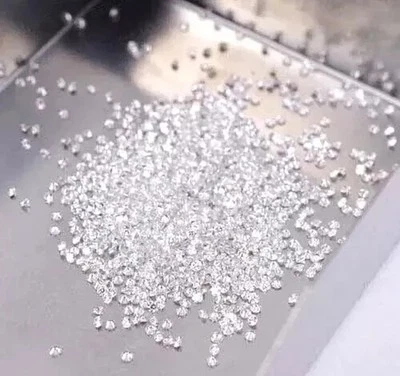 Certified 1.1 mm Round Cut CVD Diamond J Color VS2 Clarity 25 Pcs Lot - Image 1 of 4