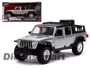 Jeep Gladiator 2020 Jada 1:24 Fast & Furious modelo de coche fundido a presión 31984 plateado - Imagen 1 de 5