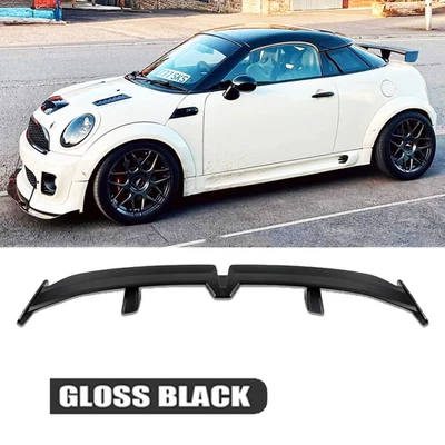 For Mini Cooper 02-25 55" Rear Trunk Spoiler PRO Racing Rear Wing Gloss Black Foto 1 de 4