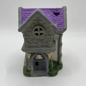 Grabstein Ecken Haus Halloween Dorf Totenkopf Tür Haus Deko Dekoration - Bild 1 von 7