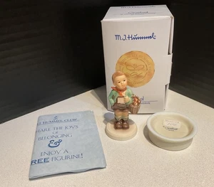 Vintage Hummel Goebel Figur Dorfjunge mit Korb + Happy Mothers Day - Bild 1 von 12