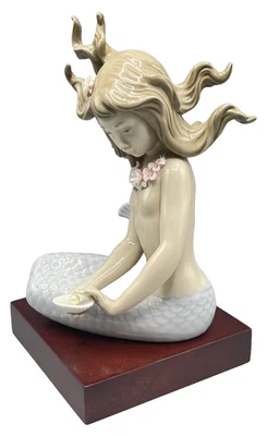 Lladro MERMAID Figurine 1415 "MIRAGE" NO Box / Has Base - Image 1 of 4