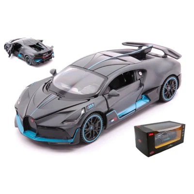 BUGATTI DIVO 2018 GREY/BLU 1:32 Rastar Auto Stradali Modellino Nuovo - Immagine 1 di 4