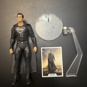 Mcfarlane DC Multiverse Figure Superman Justice League tuta nera completa - Foto 1 di 5