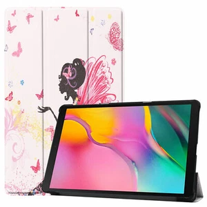 Case for Samsung Tab A 2019 SM-T510 SM-T515 Smart Cover Sleeve Case Pouch - Picture 1 of 8