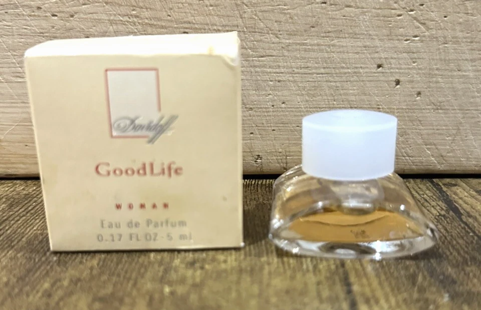 DAVIDOFF GOOD LIFE MUJER EAU DE TOILETTE 5 ML. 0,17 FL.OZ. MINI PERFUME (#bv) Foto 1 de 1