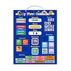 Kids Magnetic First Calendar Time Month Date Day Season Weather Learning8999