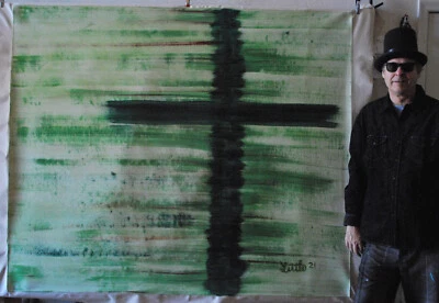 Mark W. Little, Original, Pintura, 72” X 60” Acrílico, Abstracto, Arte Pop, Gigante Foto 1 de 4