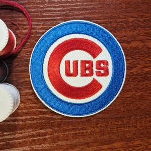 Chicago Cubs Patch MLB Baseball Cubbies Embroidered Iron On 3" - Picture 1 of 3