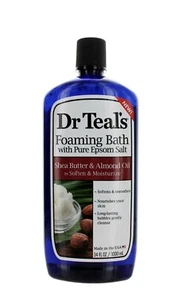 Shea Butter & Almond Oil by Dr. Teal's, 34 oz Foaming Bubble Bath - Picture 1 of 1