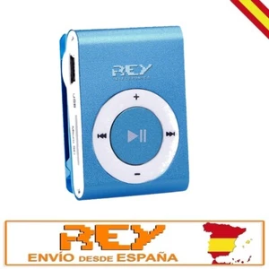 Reproductor MP3 CLIP Compatible con MicroSD de hasta 8 Gb. Color Azul vr - Imagen 1 de 11