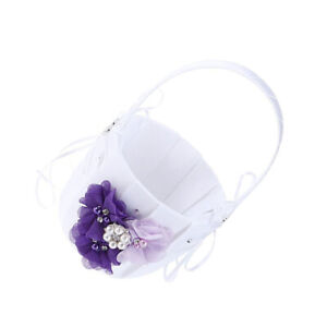  Beautiful Flower Basket Wedding Flowers Decor Baskets Bride Girl