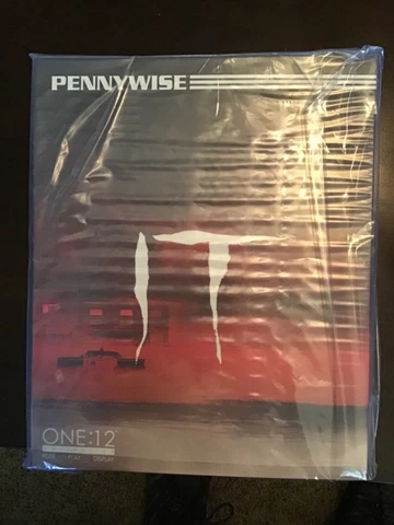 It 2017 Pennywise One:12 Collective Action Figure (2020) Mezco New Cover