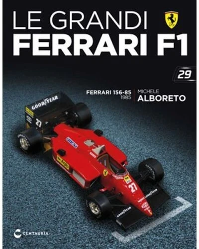 LE GRANDI FERRARI F1 Modello 1:24 n° 29 Ferrari 156-85 - Michele Alboreto - 1985 - Immagine 1 di 1