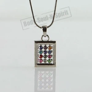 Halskette “Choschen-Brustplatte” Jüdisch Kabbala Israel Amulett Anhänger - Picture 1 of 1