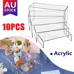 Display Riser Jewellery STURDY Acrylic Clear | SUPER DEAL 10 Stands | AUS Stock - Picture 1 of 8