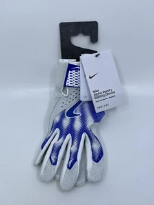 Nike Alpha Varsity Baseball Batting Gloves Blue White Size S - Picture 1 of 5