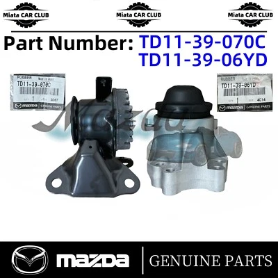 2007-2015 Genuine Mazda CX-9 Engine Mount & Transmission Mount 2 PCS Set - Image 1 of 4