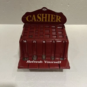 1950's Coca-Cola theme change machine - cash register - Brandt - diner- bank - Picture 1 of 12