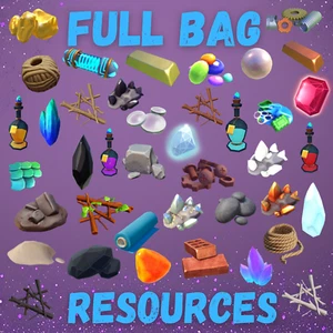Dreamlight Valley FULL Bags Resources for Eternity Isle - Afbeelding 1 van 1