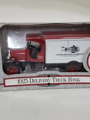 Ertl Coors Brewing Co. 1925 Delivery Truck Bank 1:30 Scale Diecast Truck - Image 1 of 4