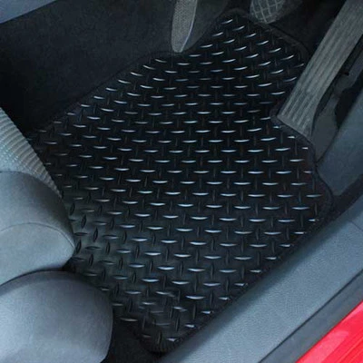 For Ford Transit MK3 2010-2014 Fully Tailored 2 Piece Rubber Car Mat Set - Image 1 of 4