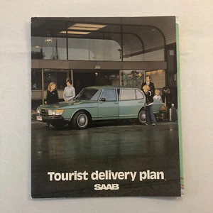 Vintage Saab Tourist Delivery Sales Brochure Catalog 900 Turbo 900GL 900 EMS - Picture 1 of 6
