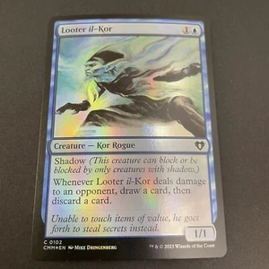 Looter il-Kor Foil Near Mint Commander Masters MTG Creature Kor Rogue 2023 - Picture 1 of 3