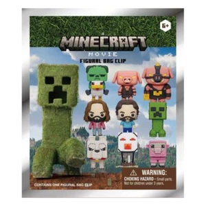 Minecraft 3D PVC Bag Clips Series 1 - 1 Random Pull - Picture 1 of 3