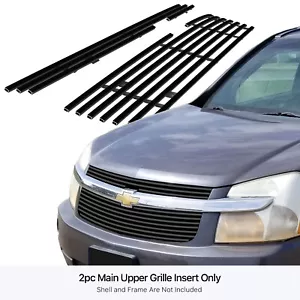 Se adapta al inserto de rejilla superior principal principal principal para Chevy Equinox 2005-2009 - Imagen 1 de 7