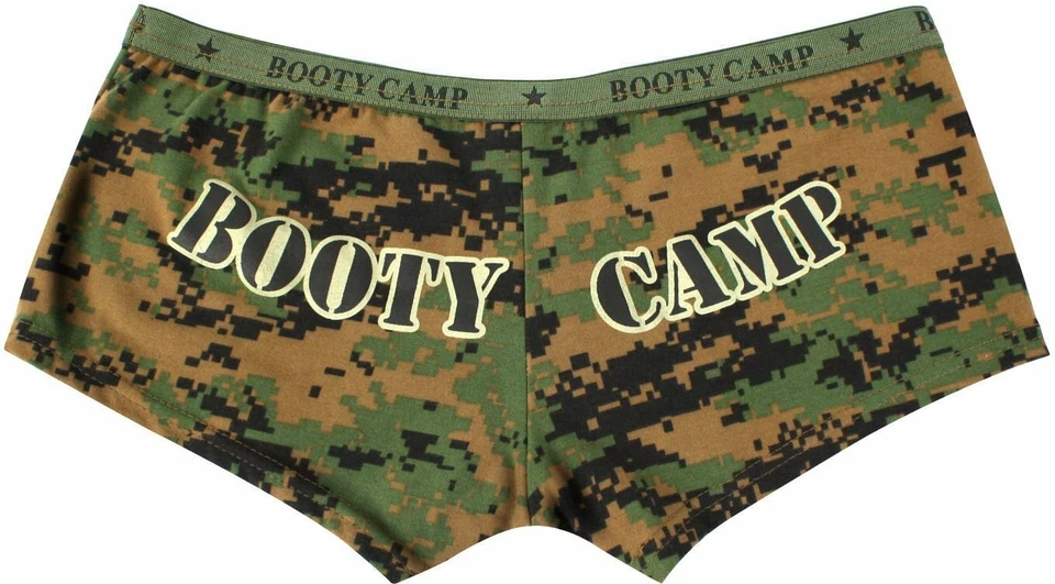 Mujeres Woodland Digital Botín Campamento Calce Ajustado Pantalones Cortos Ropa Interior Mujer Bragas Foto 1 de 1