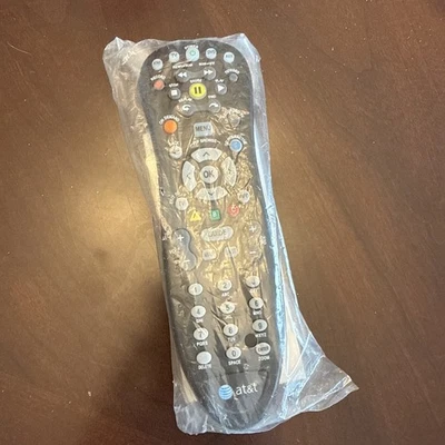 AT&T U-verse S10-S3 Standard Universal TV Remote Control DVR (Black) Replacement - Image 1 of 4
