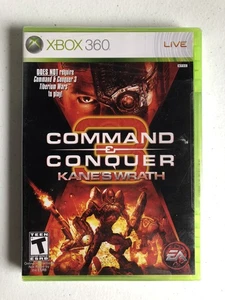 Command & Conquer 3 Kane’s Wrath Microsoft Xbox 360 BRAND NEW SEALED 2008 OEM EA - Picture 1 of 7