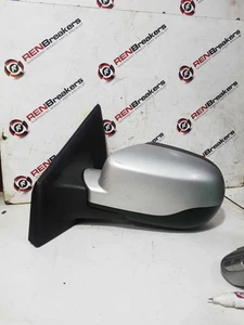 Renault Clio MK3 2009-2012 Passenger Ns Wing Mirror Silver facelift - Picture 1 of 11