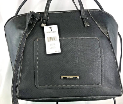 ДЕВЯТЬ WEST HELENA ДАМСКАЯ СУМКА БОЛЬШАЯ СУМКА С КОРОТКИМИ РУЧКАМИ / ИСКУССТВЕННОЙ КОЖИ - Изображение 1 из 4